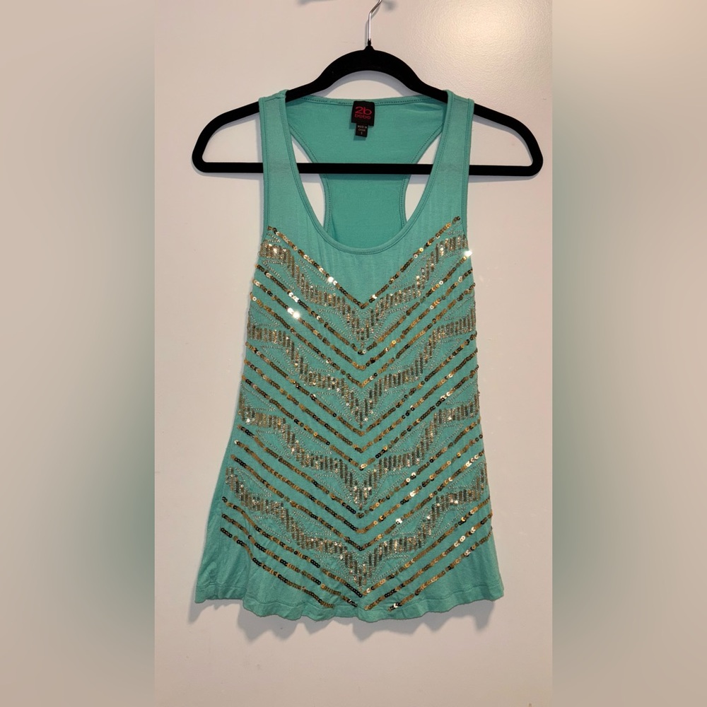 2B bebe sequence tank top